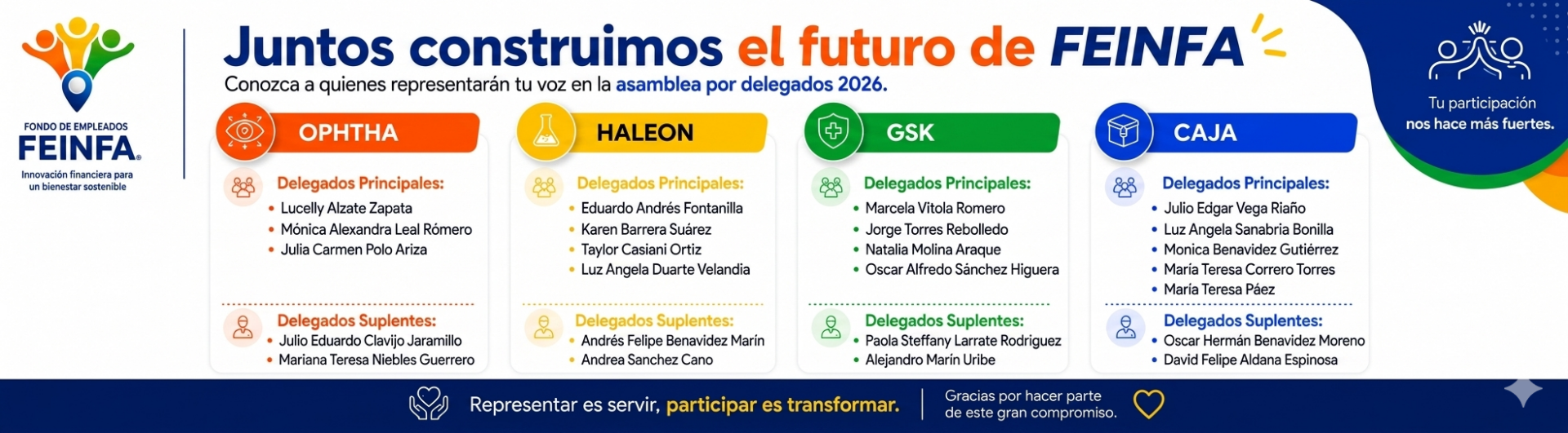 Delgeados asamblea 2026