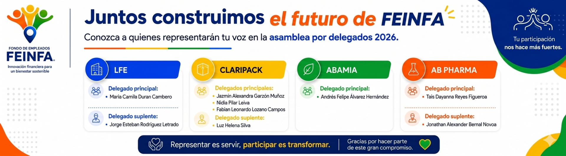 Delgeados asamblea 2026
